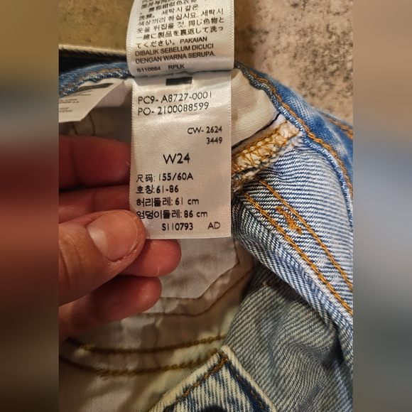 Levi's Women's Iconic Maxi Skirt - Not In The Mood - Picture 6 of 6